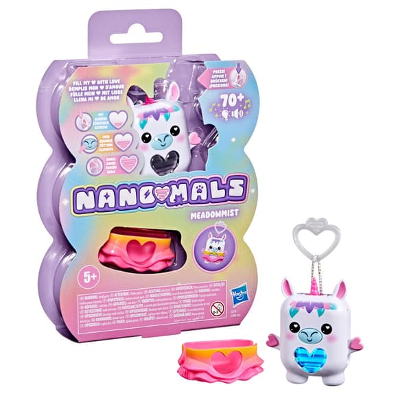 Интерактивная игрушка Nanomals S1 – Белый единорог
