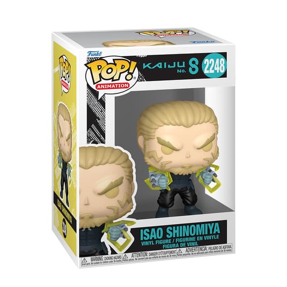 Ігрова фігурка Funko POP! серії Кайджю № 8 - Ісао Шіномія