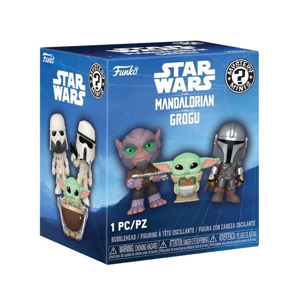 Игровая фигурка Mystery Minis - Мандалорец и Грогу (в ассорт., в диспл.)