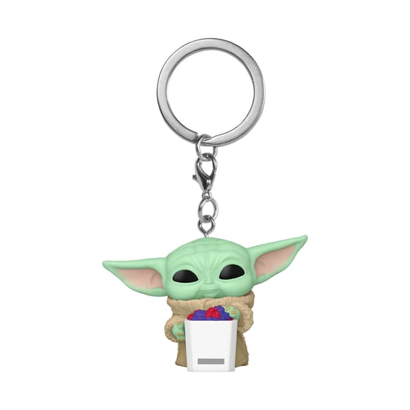 Игровая фигурка на клипсе Funko POP! серии Мандалорец и Грогу - Грогу с попкорном