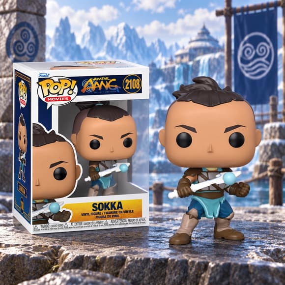 Ігров а фігурка Funko POP! серії Аватар: Останній захисник - Сокка