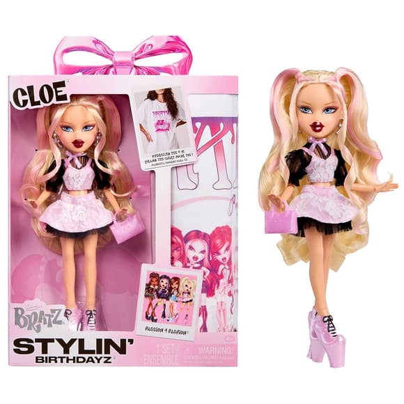 Игровой набор с куклой Bratz серии Stylin' Birthday — Хлоя