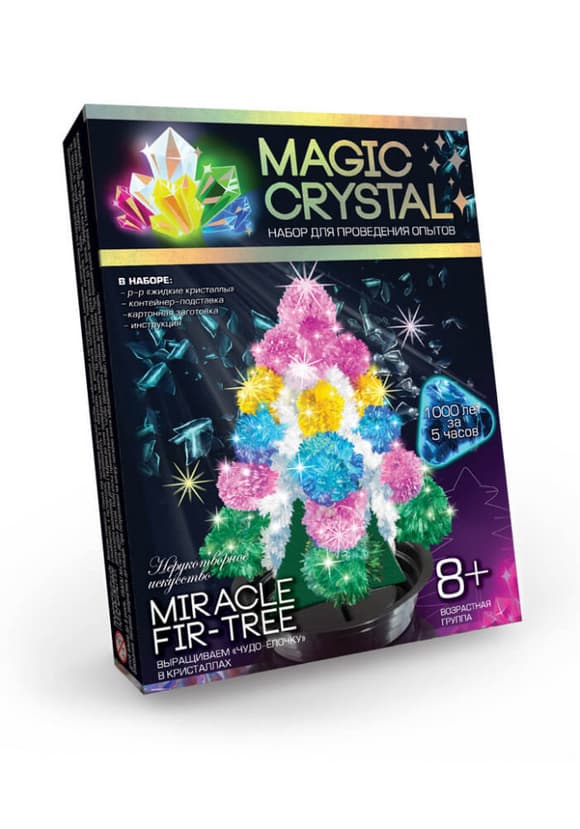 Дитячий набір для проведення дослідів "MAGIC CRYSTAL" OMC-01-01 безпечний 