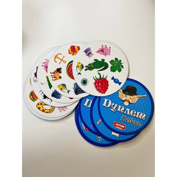 Настольная игра "Дуплет Deluxe" 1038 в металлической коробке
