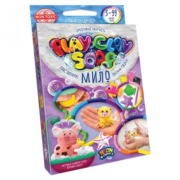 Набор креативного творчества "Пластилиновое мыло" Play Clay Soap PCS-02U маленький