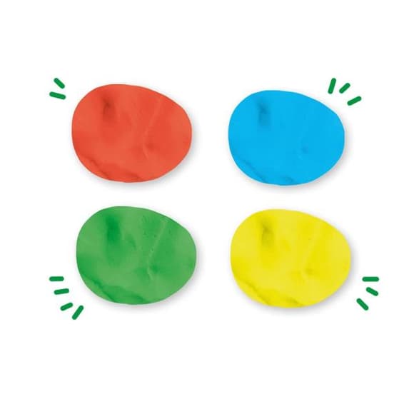 Незасихаюча маса для ліплення SES Creative Feel good dough Колорит (00511S)