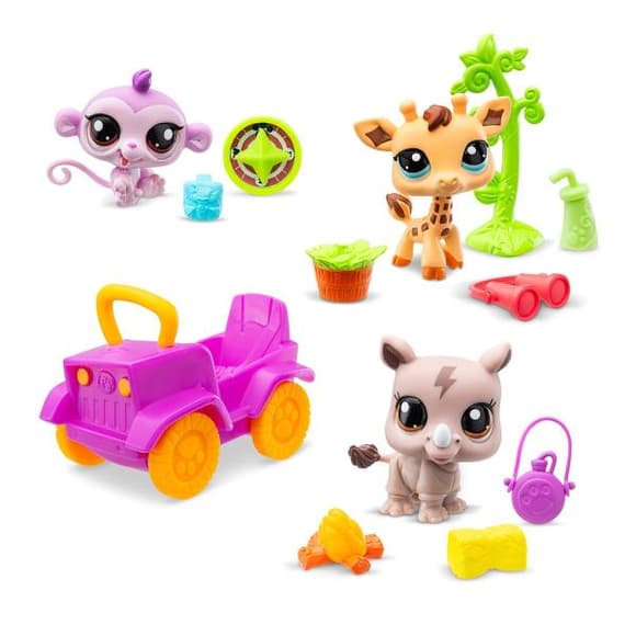Набір фігурок Littlest Pet Shop Сафарі з аксесуарами (00524)