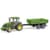 Модель Bruder Трактор John Deere з причіпом 1:16 (02108)