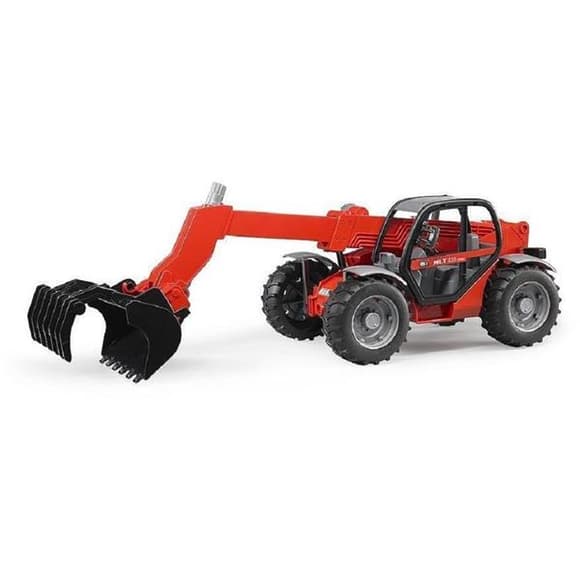 Модель Bruder Дорожній навантажувач з т елескопічною стрілою MLT 633, 1:16 (02125)
