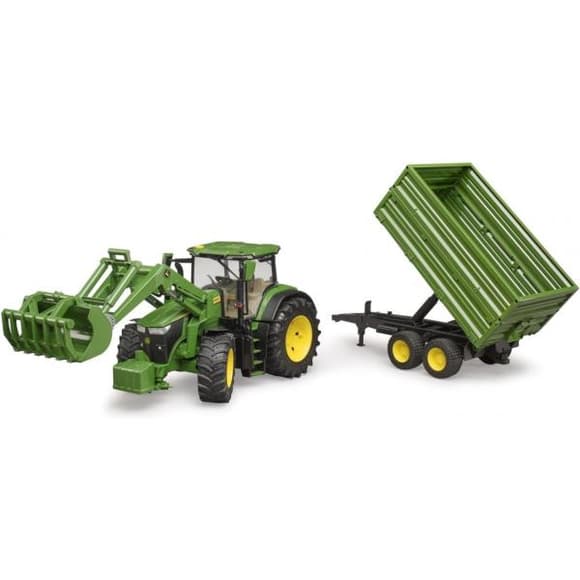 Модель Bruder Трактор John Deere з причепом 1:16 (03155)