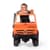 Веломобіль Rolly Toys Прибиральна машина RollyUnimog Service помаранчевий (038190)