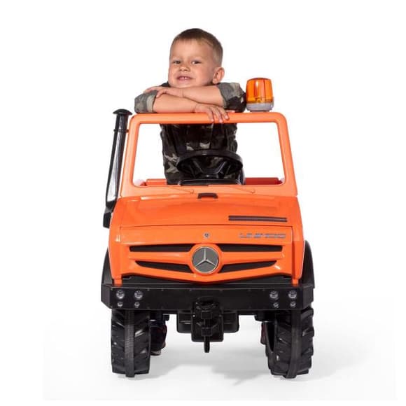 Веломобіль Rolly Toys Прибиральна машина RollyUnimog Service помаранчевий (038190)