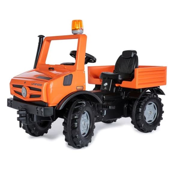 Веломобіль Rolly Toys Прибиральна машина RollyUnimog Service помаранчевий (038190)
