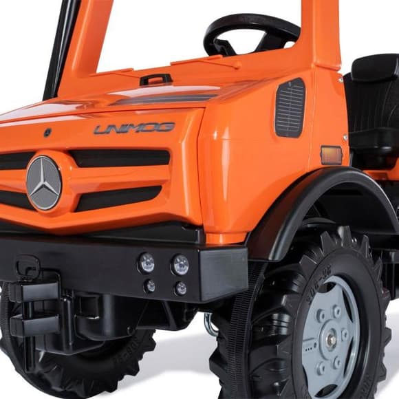 Веломобіль Rolly Toys Прибиральна машина RollyUnimog Service помаранчевий (038190)
