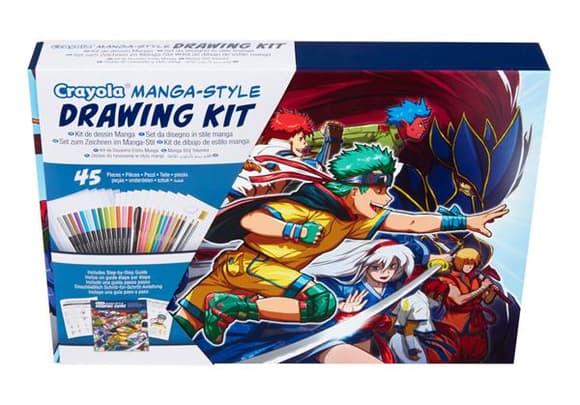 Набір для малювання Crayola Manga Style Аніме та манга (04-2938)