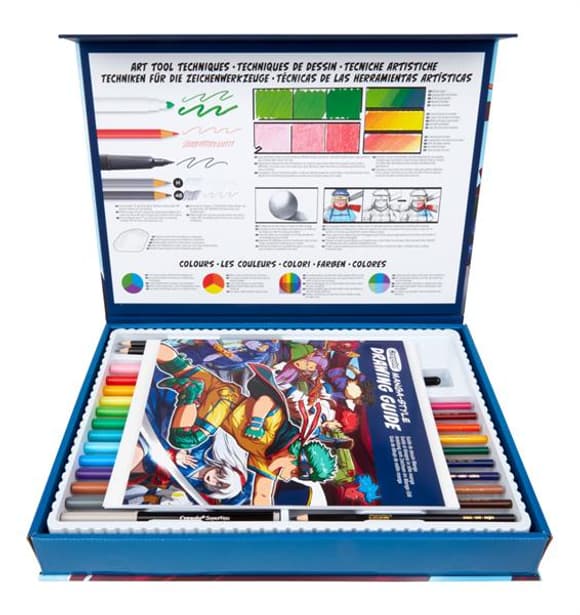 Набір для малювання Crayola Manga Style Аніме та манга (04-2938)