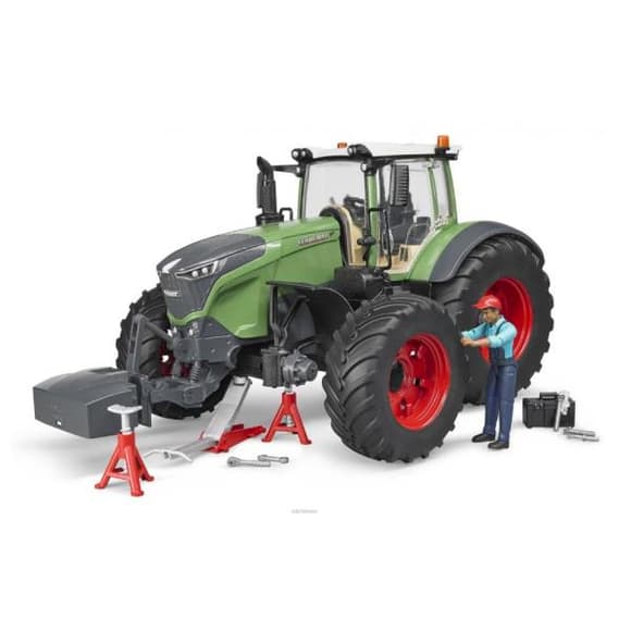 Модель Bruder Трактор Fendt 1050 Vario с фигуркой и аксессуарами для ремонта 1:16 (04041)