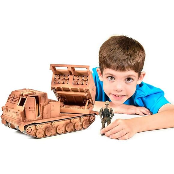 Игровой набор Elite Force Пусковая ракетная установка M270A1 с фигуркой (101839)