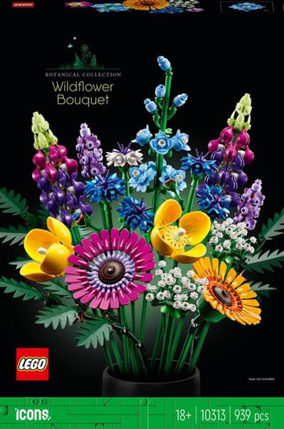 Конструктор LEGO Botanicals Букет польових квітів 939 деталей (10313)