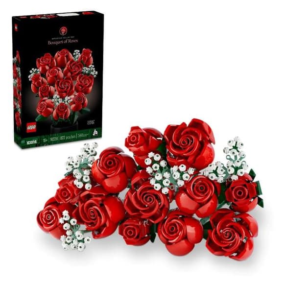 Конструктор LEGO Botanicals Букет троянд 822 деталі (10328)