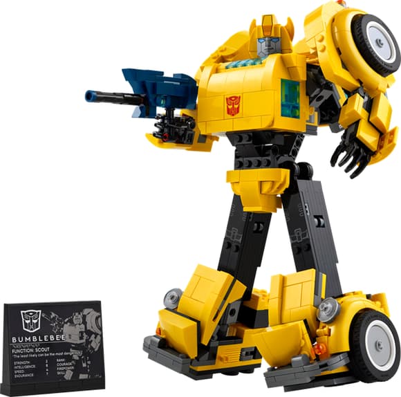 Конструктор LEGO Icons Трансформери Бамблбі 950 деталей (10338)