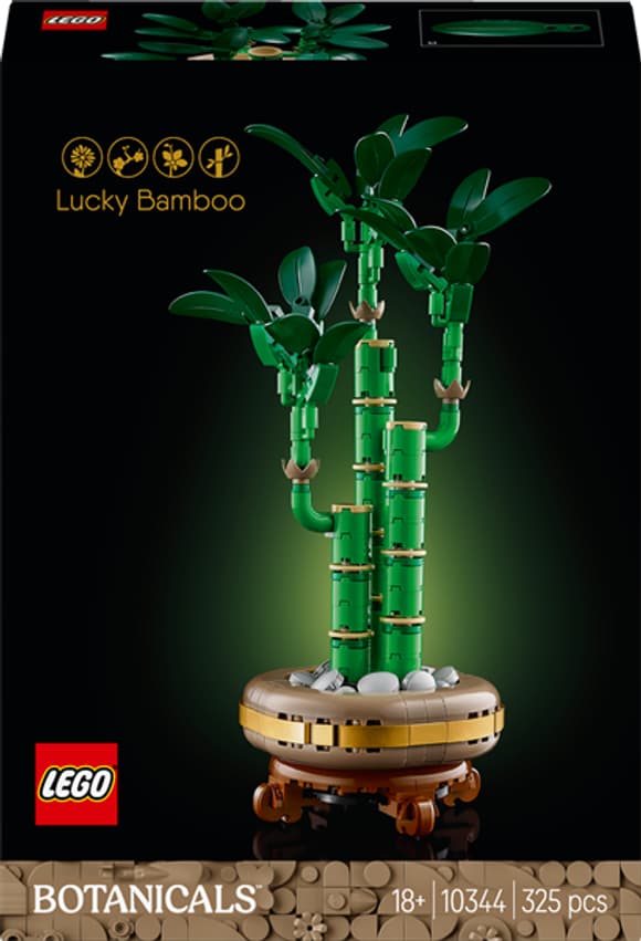 Конструктор LEGO Botanicals Бамбук щастя 325 деталей (10344)