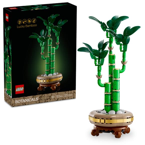 Конструктор LEGO Botanicals Бамбук щастя 325 деталей (10344)