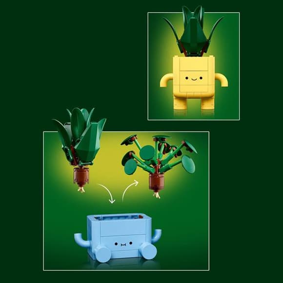 Конструктор LEGO Botanicals Щасливі рослини 217 деталей (10349)