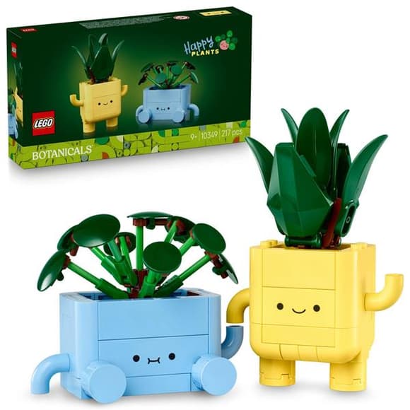 Конструктор LEGO Botanicals Щасливі рослини 217 деталей (10349)