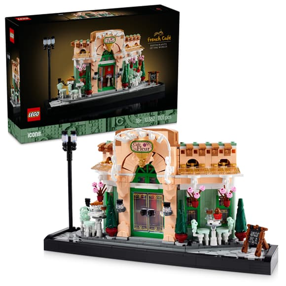 Конструктор LEGO Icons Французька кав'ярня 1101 деталь (10362)