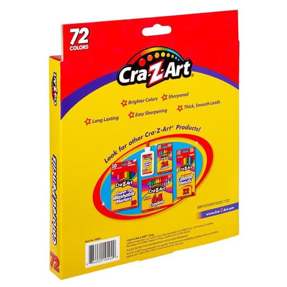 Набір олівців Cra-Z-Art Cra-Z-Art 72 кольорів (10402CRA)