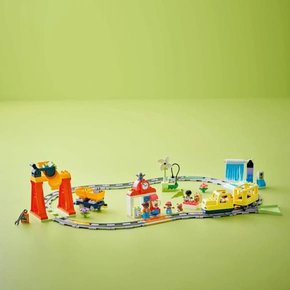 Конструктор LEGO DUPLO Town Великий інтерактивний громадський потяг 103 деталі (10428)