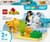 Конструктор LEGO DUPLO Сімейства диких тварин: пінгвіни та леви 10 деталей (10442)