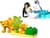 Конструктор LEGO DUPLO Сімейства диких тварин: пінгвіни та леви 10 деталей (10442)