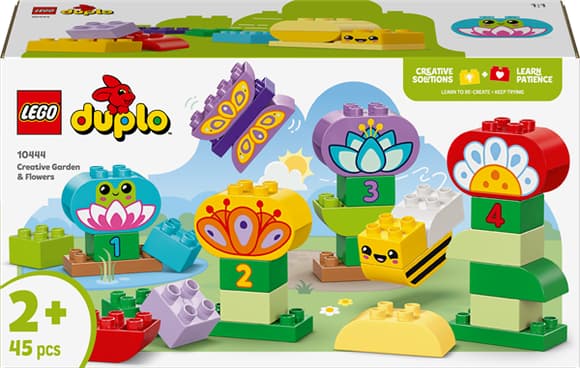 Конструктор LEGO DUPLO Town Творчий сад і квіти 45 деталей (10444)