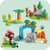 Конструктор LEGO DUPLO Town Семейства диких животных 3-в-1, 92 детали (10446)