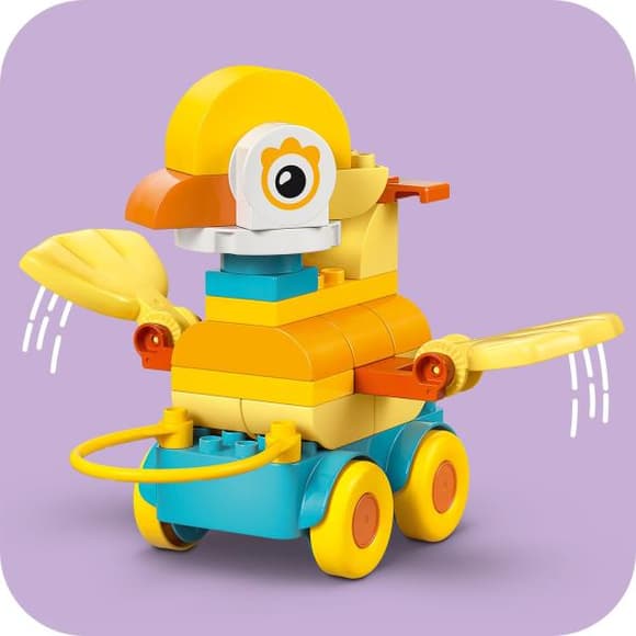 Конструктор LEGO DUPLO Town Тварини на колесах 3 в 1, 58 деталей (10448)