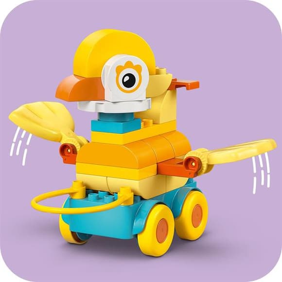 Конструктор LEGO DUPLO Town Тварини на колесах 3 в 1, 58 деталей (10448)