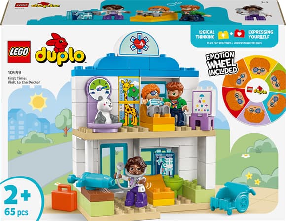 Конструктор LEGO DUPLO Town Уперше: візит до лікаря 65 деталей (10449)