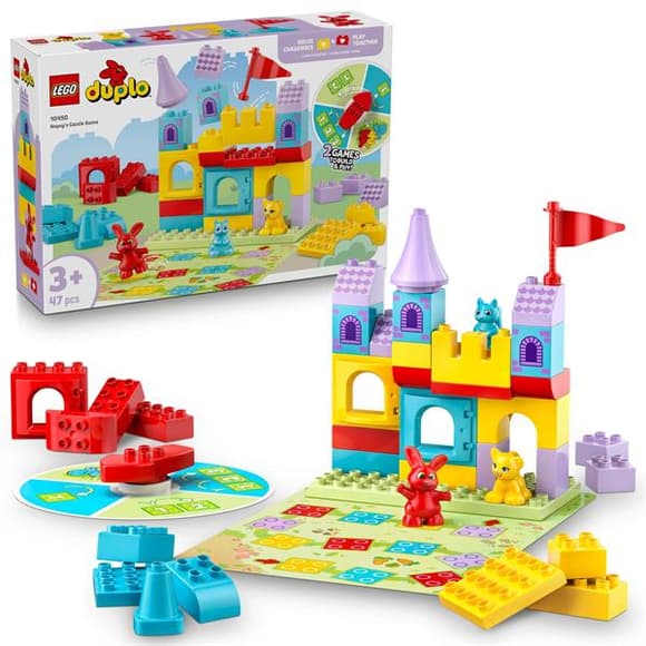Конструктор LEGO DUPLO Гра Замок Хопсі 47 деталей (10450)