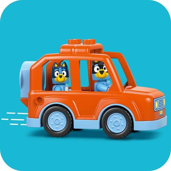 Конструктор LEGO DUPLO Bluey Подорож із морозивом із Блуї 22 деталі (10458)