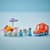 Конструктор LEGO DUPLO Bluey Подорож із морозивом із Блуї 22 деталі (10458)