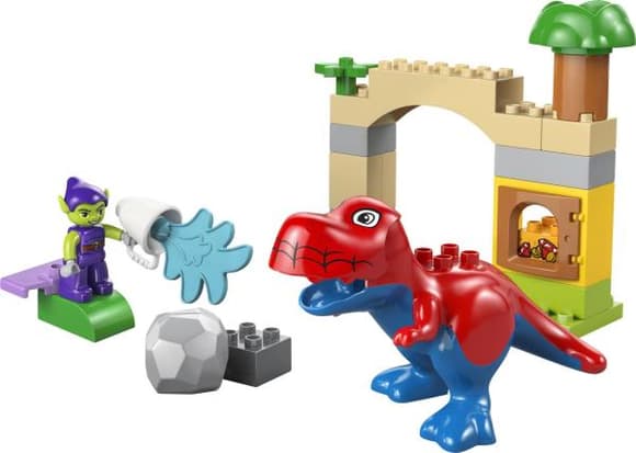Конструктор LEGO DUPLO Disney Динозавр Spidey-Rex проти Зеленого Гобліна 25 Деталей  (10463)