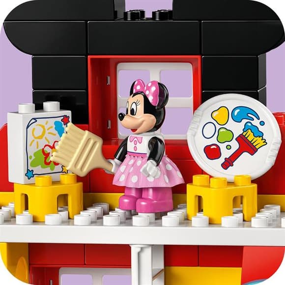Конструктор LEGO DUPLO Disney  Клубний будинок з Мінні та Плуто 87 Деталей  (10465)