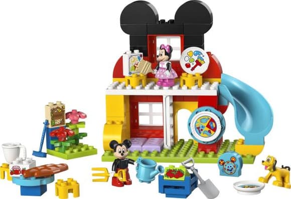 Конструктор LEGO DUPLO Disney  Клубний будинок з Мінні та Плуто 87 Деталей  (10465)