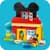 Конструктор LEGO DUPLO Disney  Клубний будинок з Мінні та Плуто 87 Деталей  (10465)