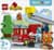 Конструктор LEGO DUPLO Town Пожарная машина со шлангом и пожарным 28 Деталей (10473)