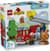Конструктор LEGO DUPLO Town Пожарная машина со шлангом и пожарным 28 Деталей (10473)