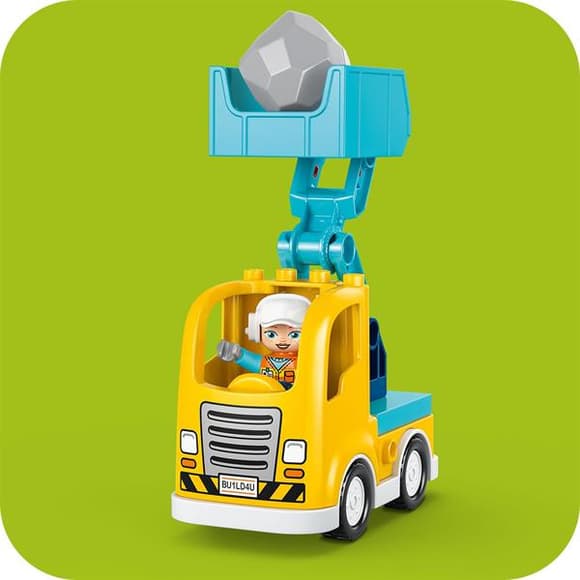 Конструктор LEGO DUPLO Town 3-в-1 Будівельна техніка 22 Деталі (10475)