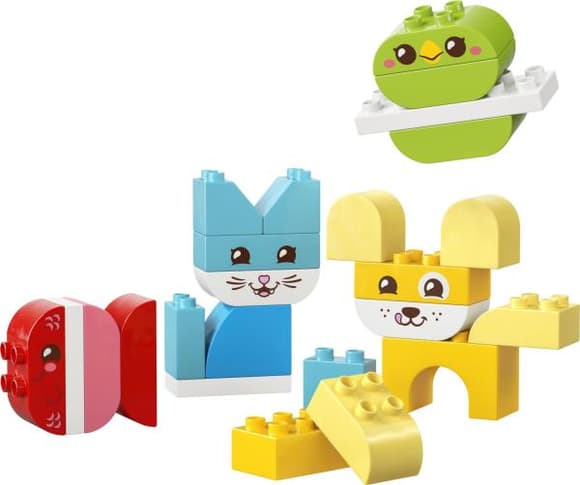 Конструктор LEGO DUPLO My First Чарівні творчі домашні улюбленці 3 в 1 24 Деталі ( 10477 )